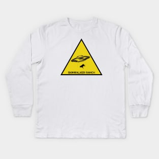 Watch the cows Kids Long Sleeve T-Shirt